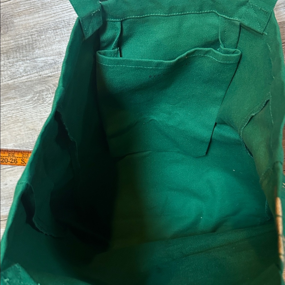 Barnes & Noble Canvas Tote Bag Green & Gold The wonderful Wizard of Oz -large - Picture 6 of 6